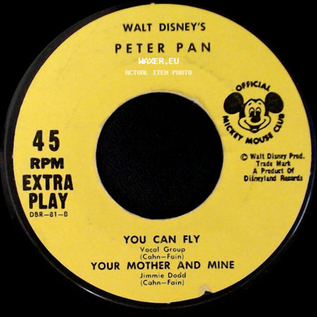 Jimmie Dodd And Vocal Group / Vocal Group, Jimmie Dodd - Following The Leader / Never Smile At A Crocodile / You Can Fly / Your Mother And Mine side B