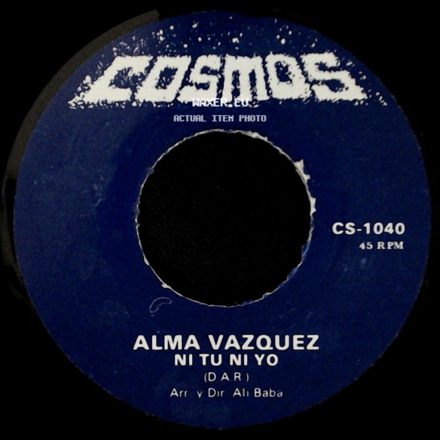 Alma Vazquez - Quiero Quererte Mas / Ni Tu Ni Yo side B