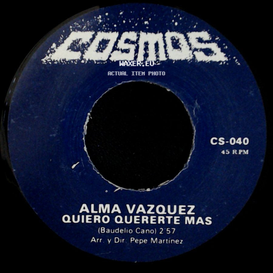 Alma Vazquez - Ni Tu Ni Yo / Quiero Quererte Mas side B