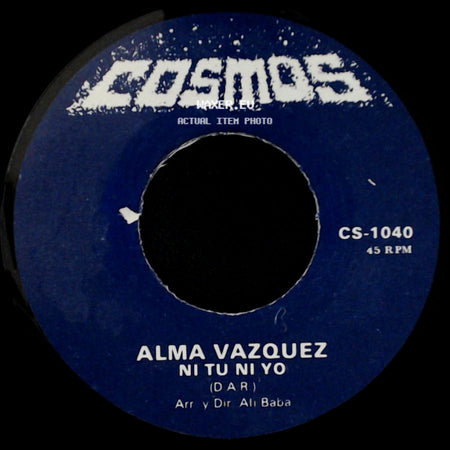 Alma Vazquez - Quiero Quererte Mas / Ni Tu Ni Yo side B