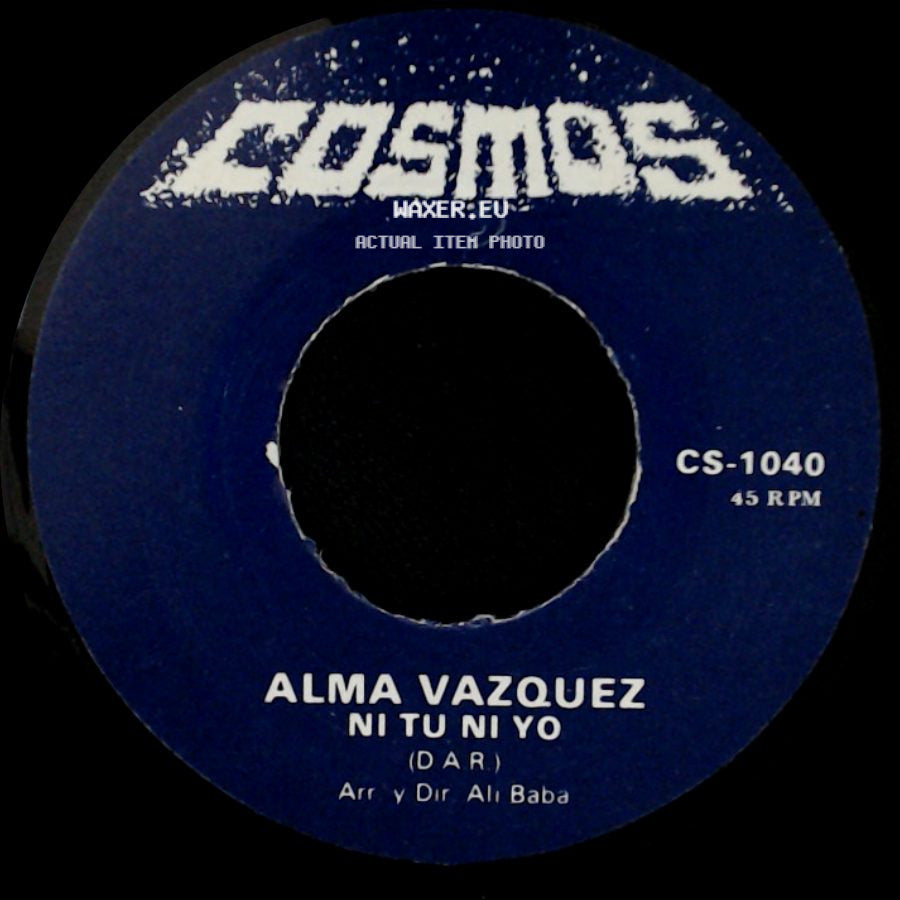Alma Vazquez - Quiero Quererte Mas / Ni Tu Ni Yo side B