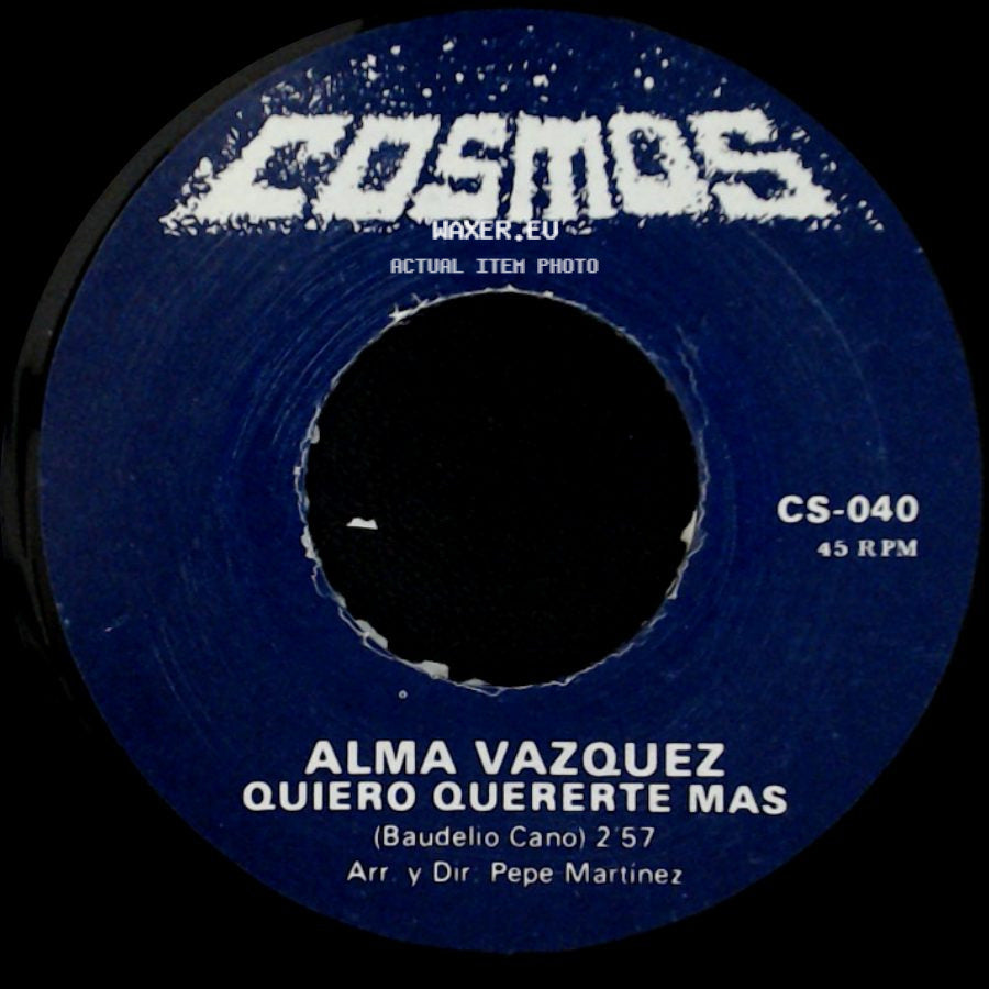 Alma Vazquez - Ni Tu Ni Yo / Quiero Quererte Mas side B