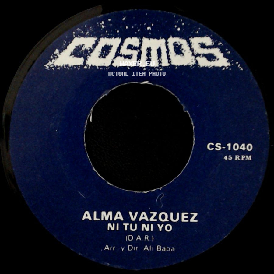 Alma Vazquez - Quiero Quererte Mas / Ni Tu Ni Yo side B