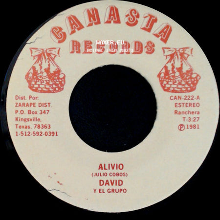 David Y El Grupo - Alivio / Porque Te Vas side A