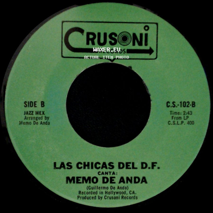 Memo De Anda - Tu Especialidad / Las Chicas Del D.F. side B