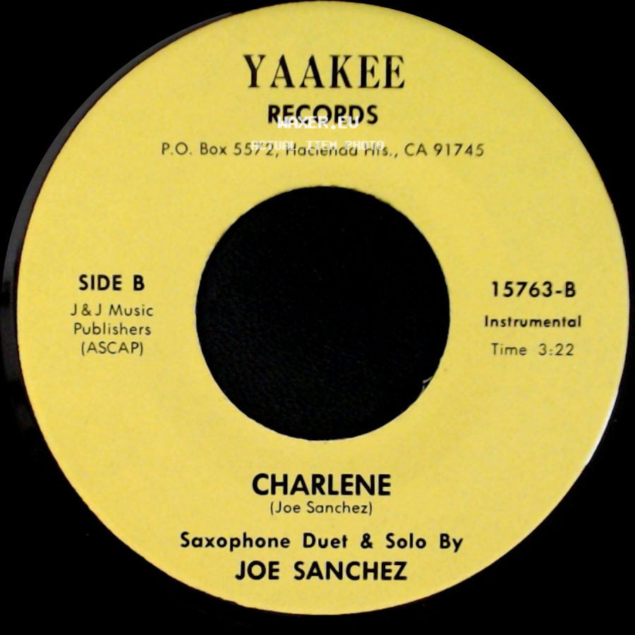 Joe Sanchez Quartet / Joe Sanchez - Los Pasos De Ellie Y Olga / Charlene side B