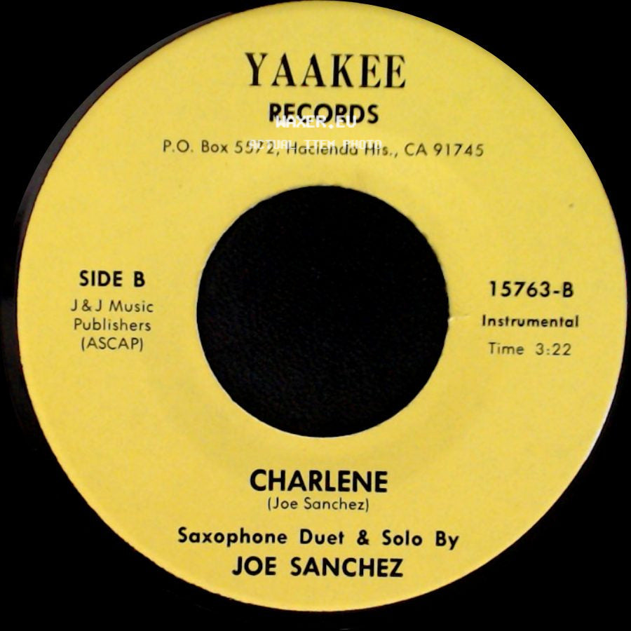 Joe Sanchez Quartet / Joe Sanchez - Los Pasos De Ellie Y Olga / Charlene side B