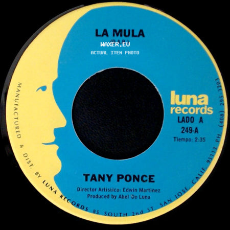 Tany Ponce - La Mula / Tiempos Pasados side A