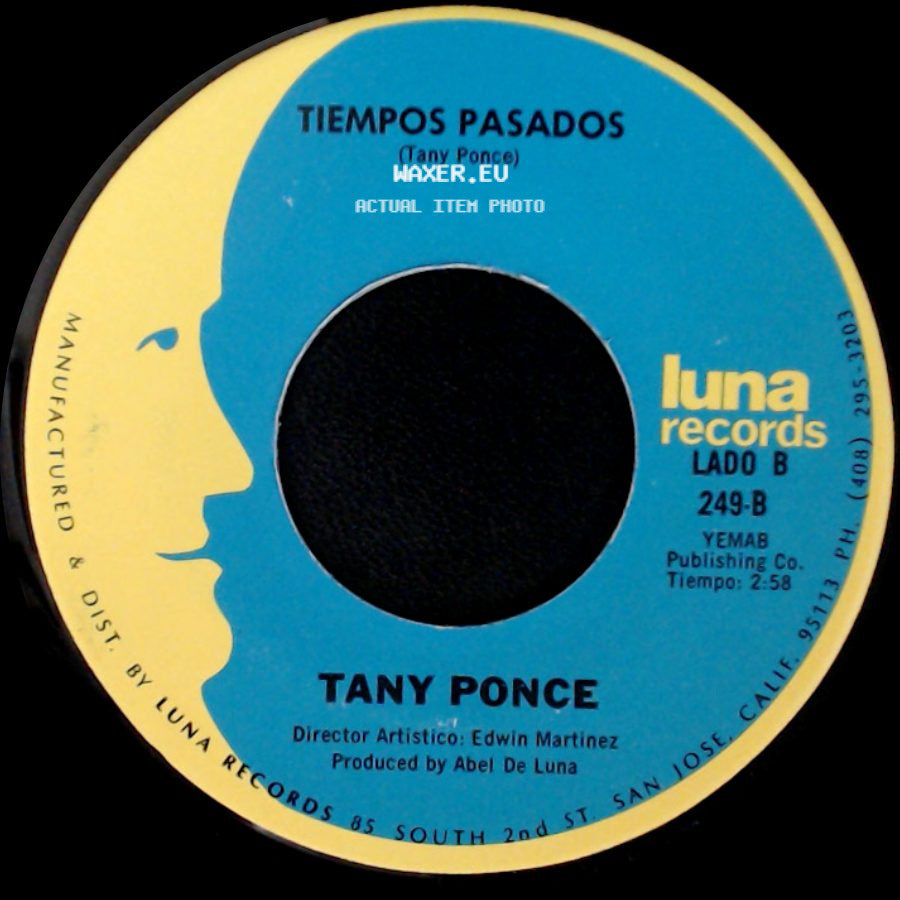 Tany Ponce - La Mula / Tiempos Pasados side B