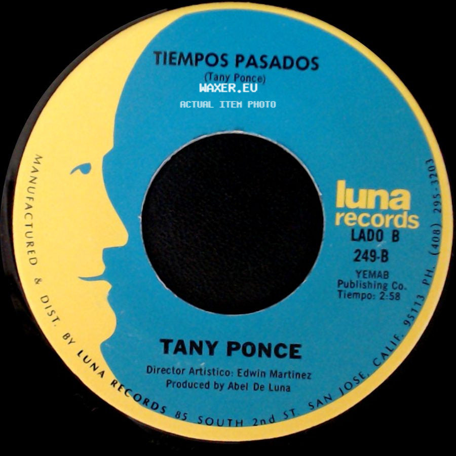 Tany Ponce - La Mula (D.A.R.) / Tiempos Pasados side B