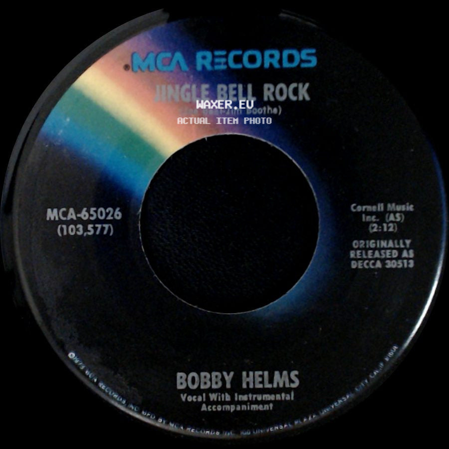 Bobby Helms - Captain Santa Claus (And His Rocket Space Patrol) / Jingle Bell Rock side B