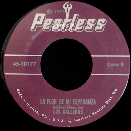 Los Galleros - Un Dolor En El Alma / La Flor De Mi Esperanza side B
