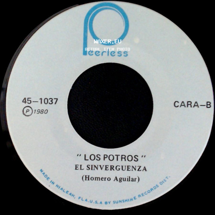 Los Potros / El Sinverguenza - Me Llaman Asesino / Los Potros side B