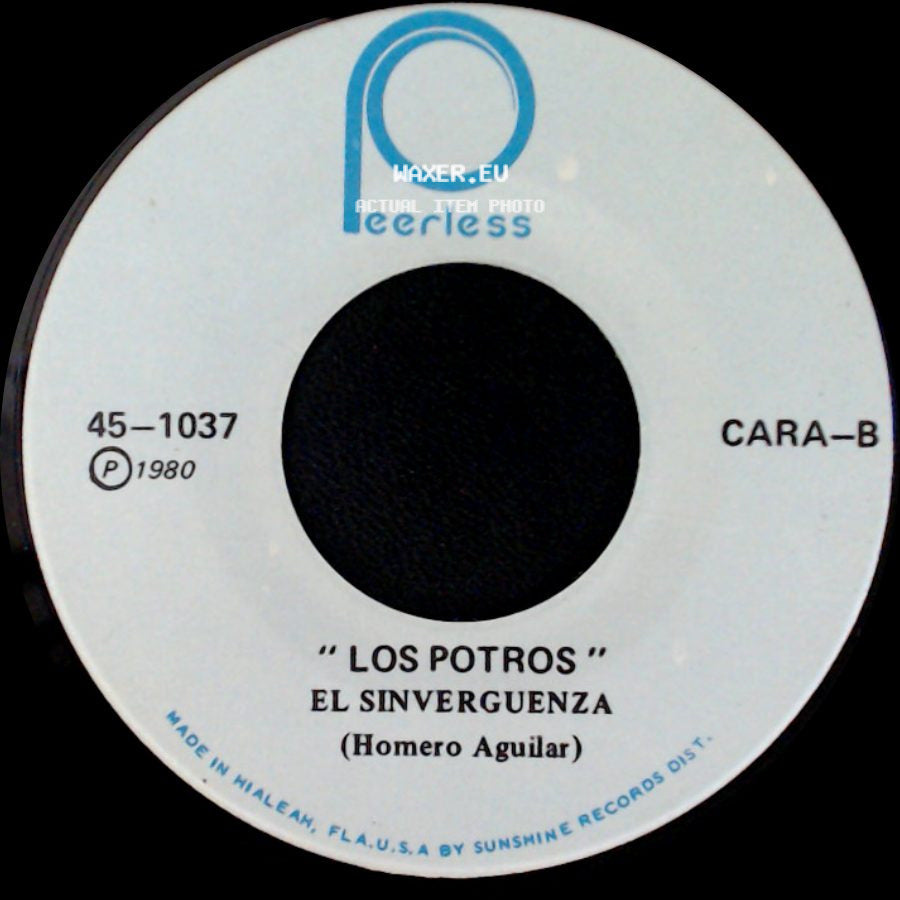 Los Potros / El Sinverguenza - Me Llaman Asesino / Los Potros side B