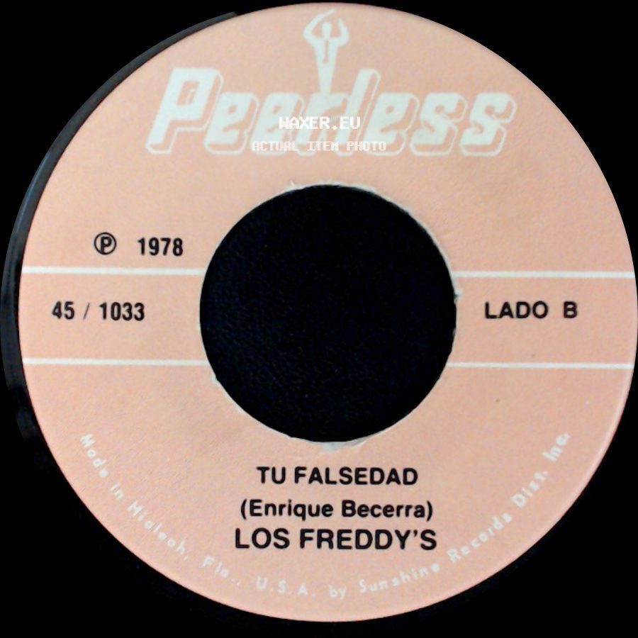 Los Freddy's - Cariñito Malo / Tu Falsedad side B