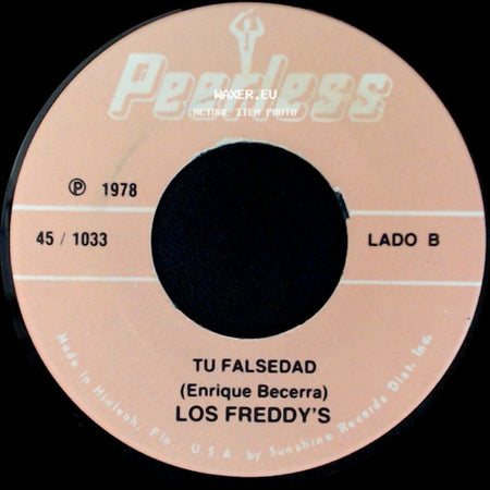 Los Freddy's - Cariñito Malo / Tu Falsedad side B