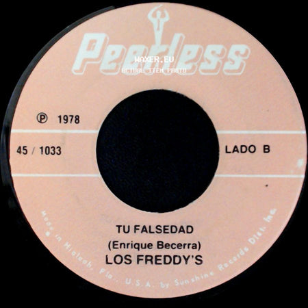 Los Freddy's - Cariñito Malo / Tu Falsedad side B