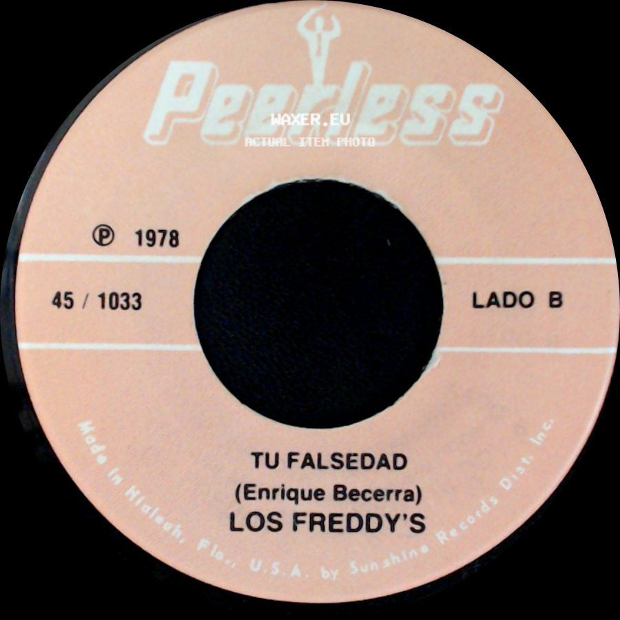 Los Freddy's - Cariñito Malo / Tu Falsedad side B