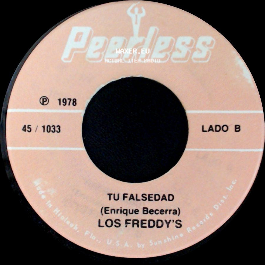 Los Freddy's - Cariñito Malo / Tu Falsedad side B