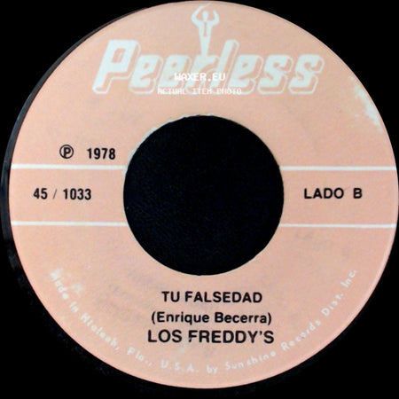 Los Freddy's - Cariñito Malo / Tu Falsedad side B