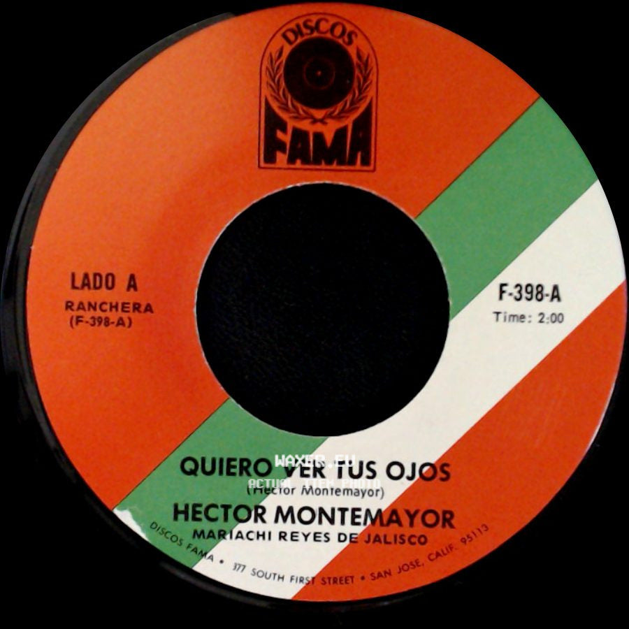 Hector Montemayor - Quiero Ver Tus Ojos / Dos Enamorados side A
