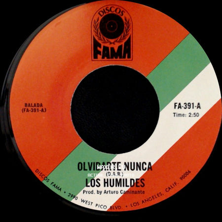 Los Humildes - Olvidarte Nunca / Corazon Corazoncito side A