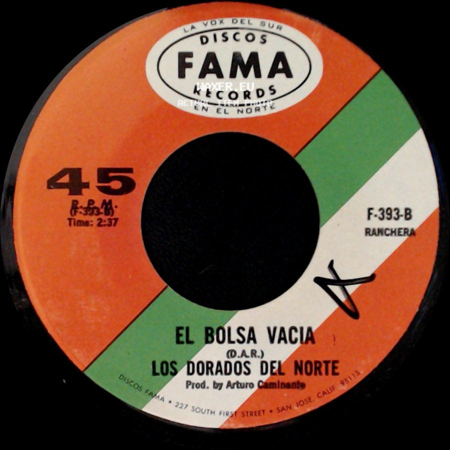 Los Dorados Del Norte - La Crisis / El Bolsa Vacia side B