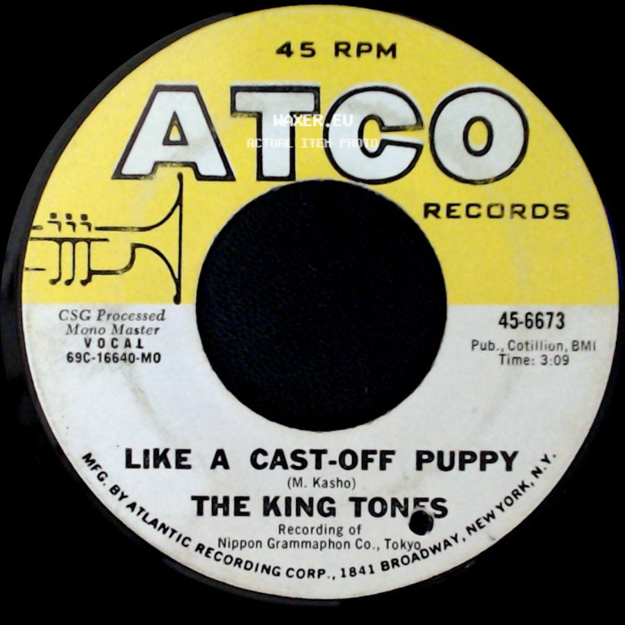 The King Tones - Goodnight Baby / Like A Cast-Off Puppy side B