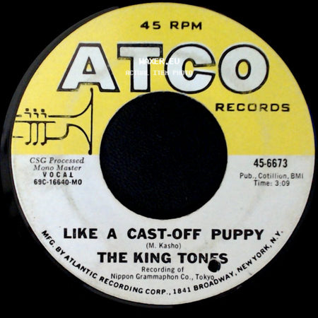 The King Tones - Goodnight Baby / Like A Cast-Off Puppy side B