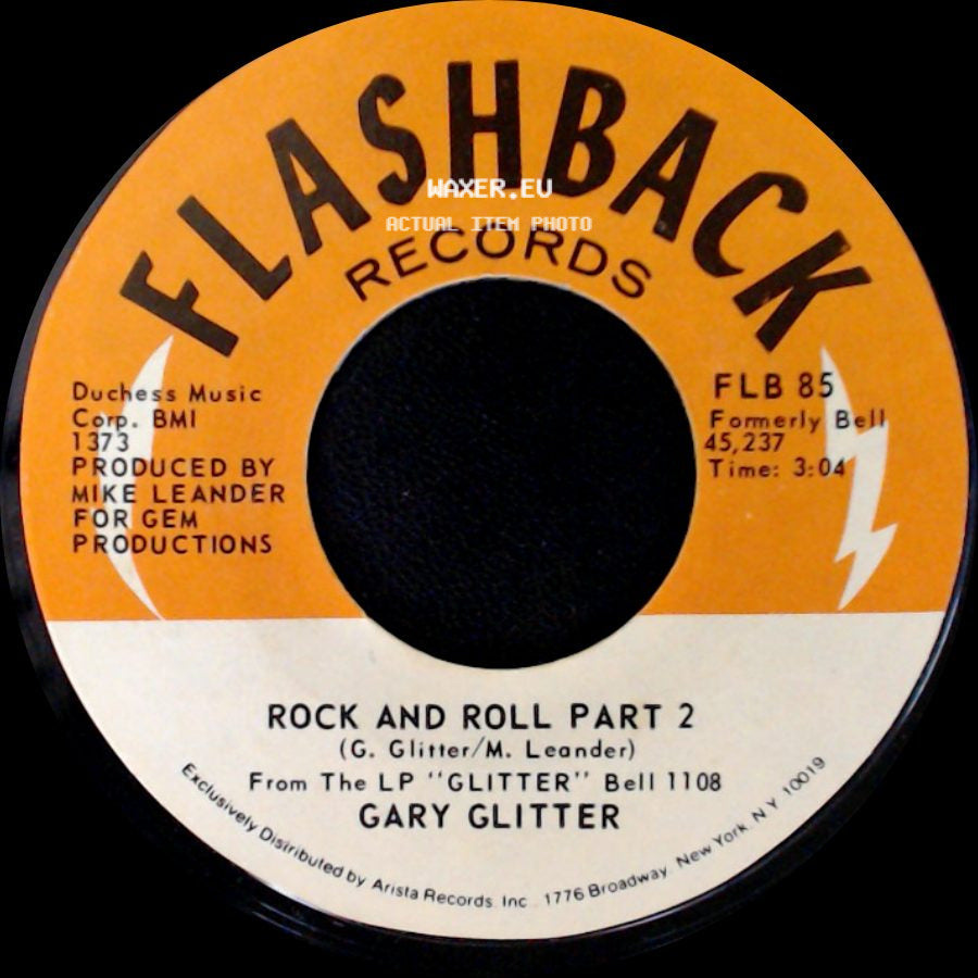 Gary Glitter - Rock And Roll Part 2 / I Didn't Know I Loved You (Till I Saw You Rock & Roll) side A