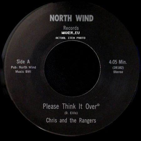 Chris And The Rangers - Please Think It Over / Sing Me A Tune side A
