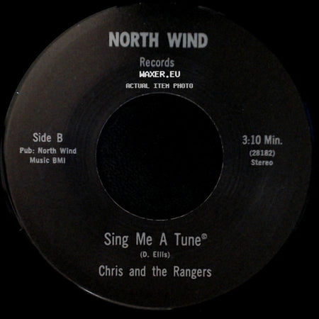 Chris And The Rangers - Please Think It Over / Sing Me A Tune side B