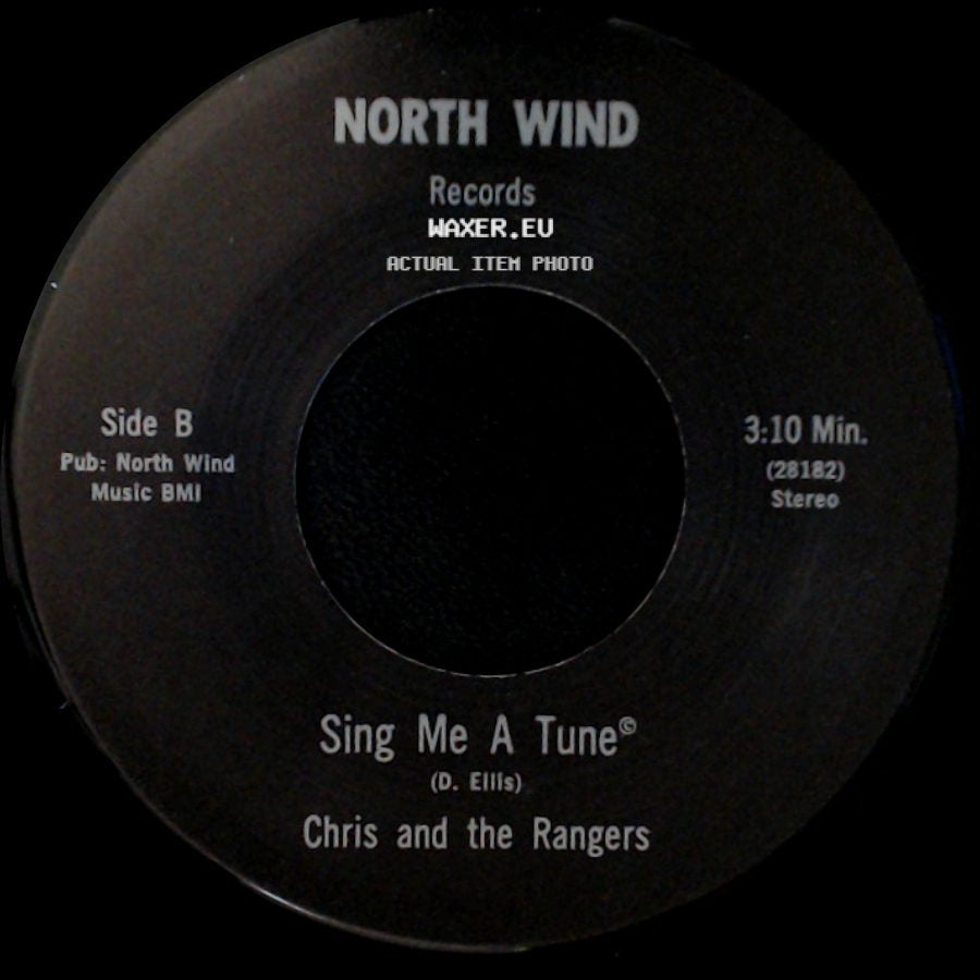 Chris And The Rangers - Please Think It Over / Sing Me A Tune side B