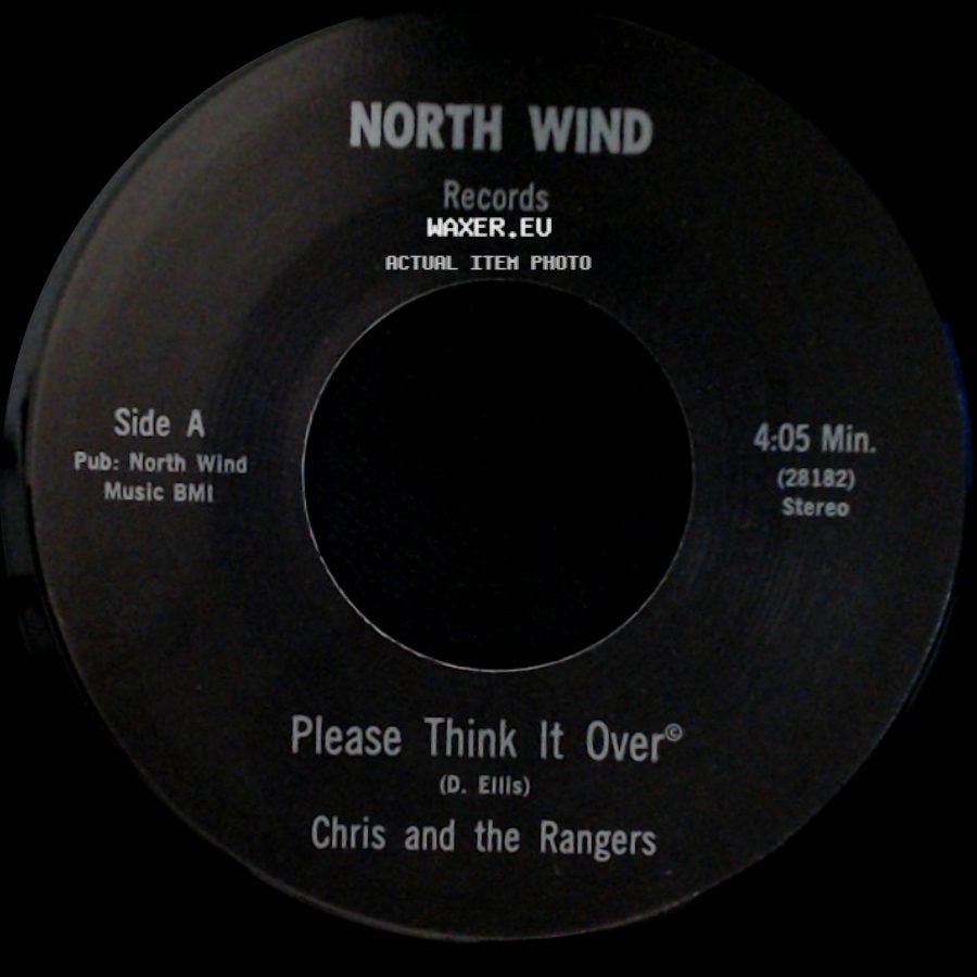 Chris And The Rangers - Please Think It Over / Sing Me A Tune side A
