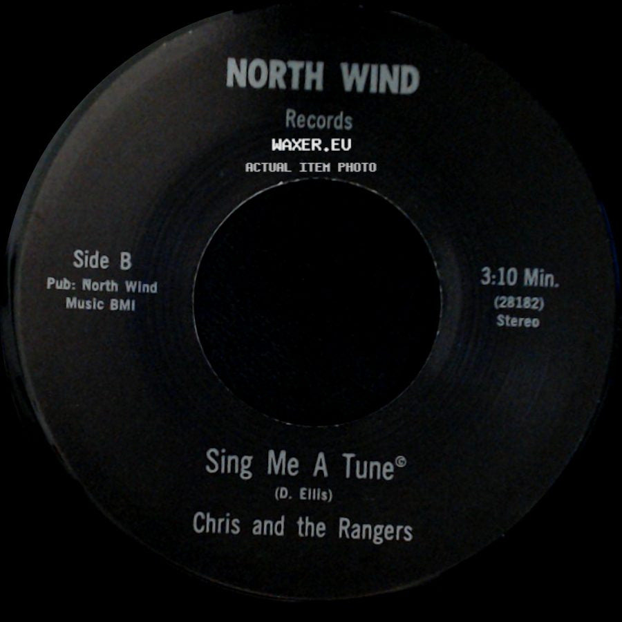 Chris And The Rangers - Please Think It Over / Sing Me A Tune side B