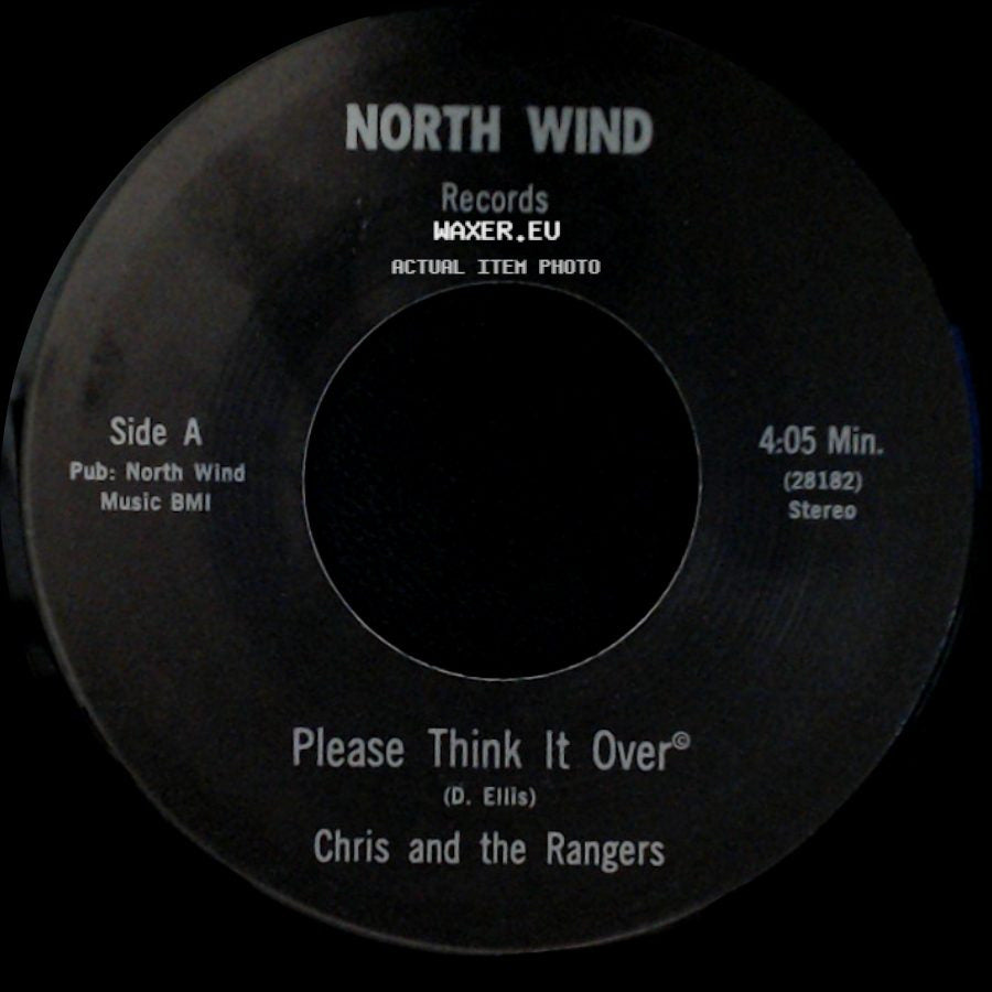 Chris And The Rangers - Please Think It Over / Sing Me A Tune side A
