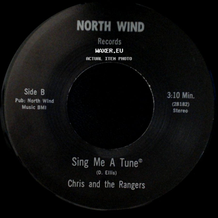 Chris And The Rangers - Please Think It Over / Sing Me A Tune side B