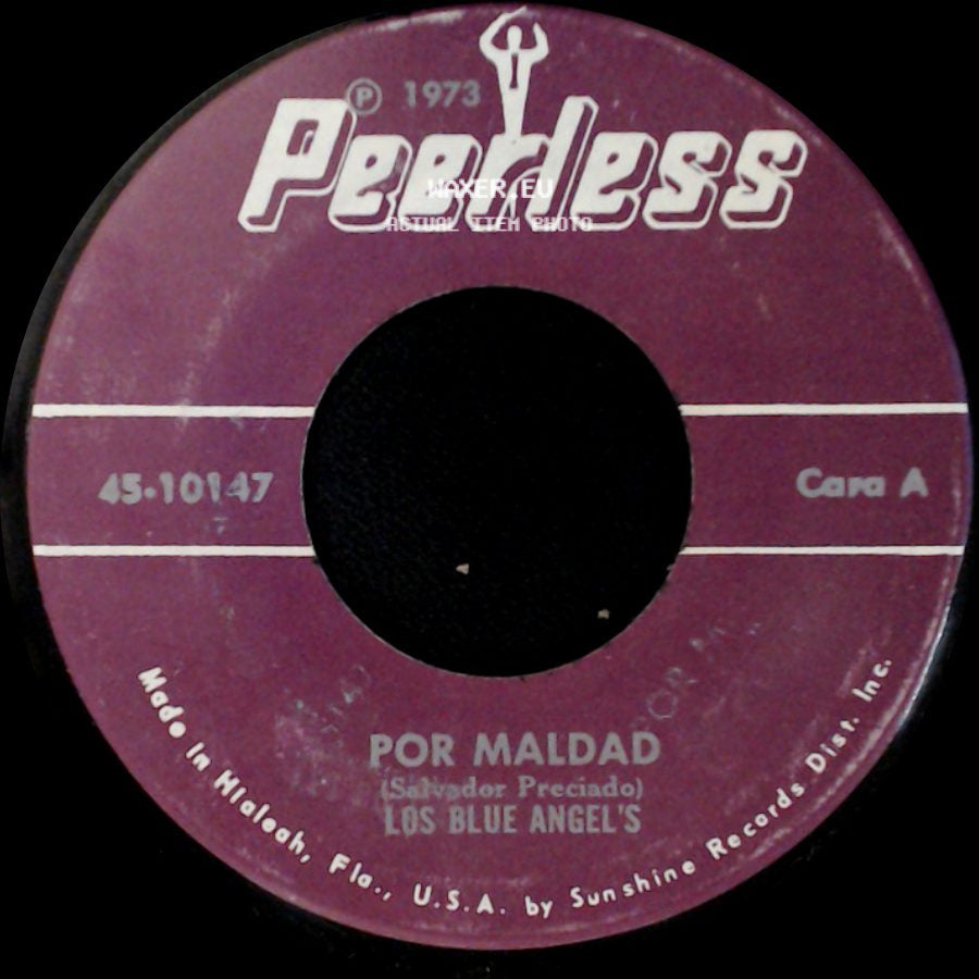 Los Blue Angel's - Por Maldad / Yo Te Olvidare - Once Upon A Time - side A