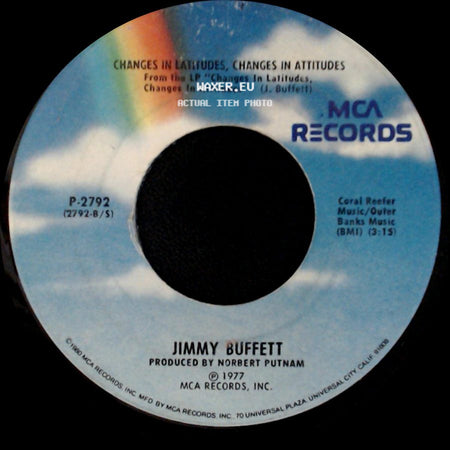 Jimmy Buffett - Changes In Latitudes, Changes In Attitudes / Margaritaville side A