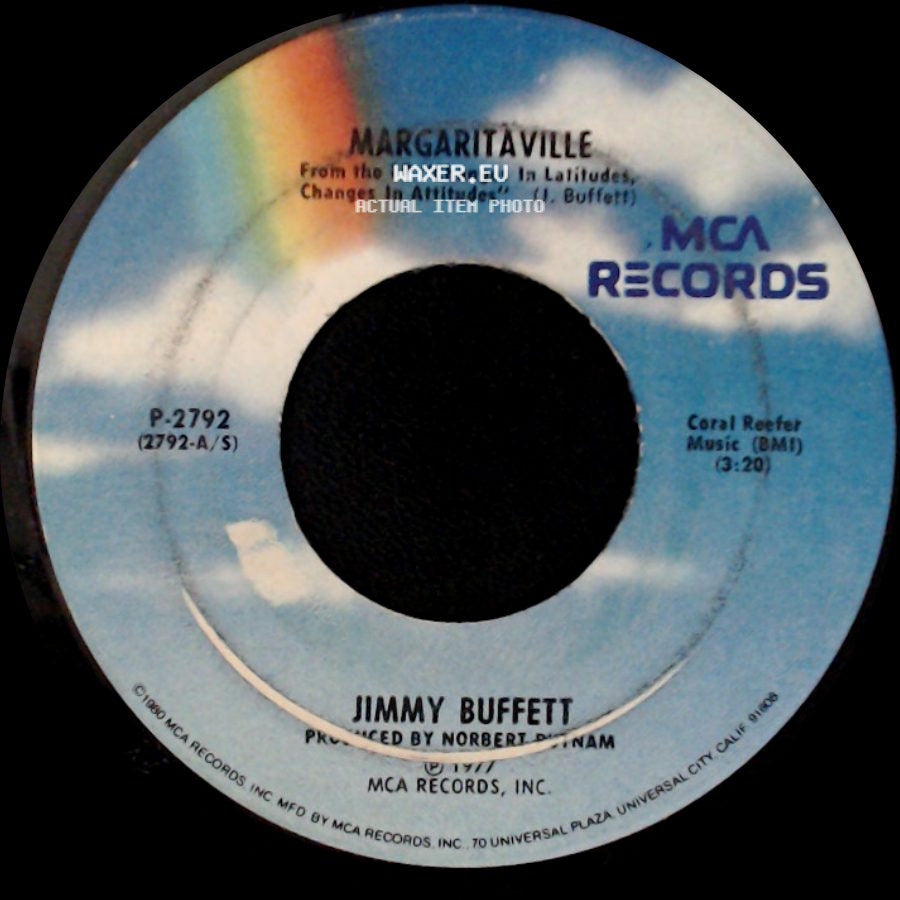 Jimmy Buffett - Changes In Latitudes, Changes In Attitudes / Margaritaville side B