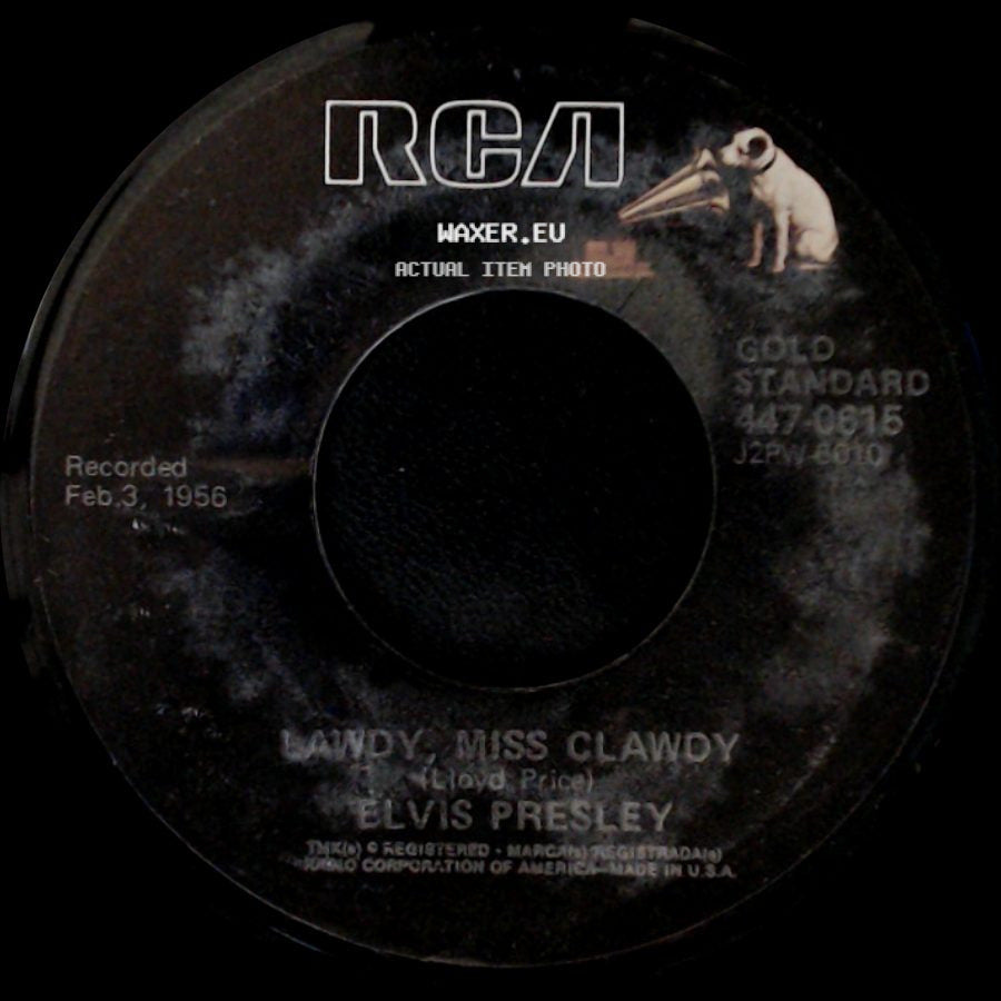 Elvis Presley - Lawddy, Miss Clawdy / Shake, Rattle And Roll side A