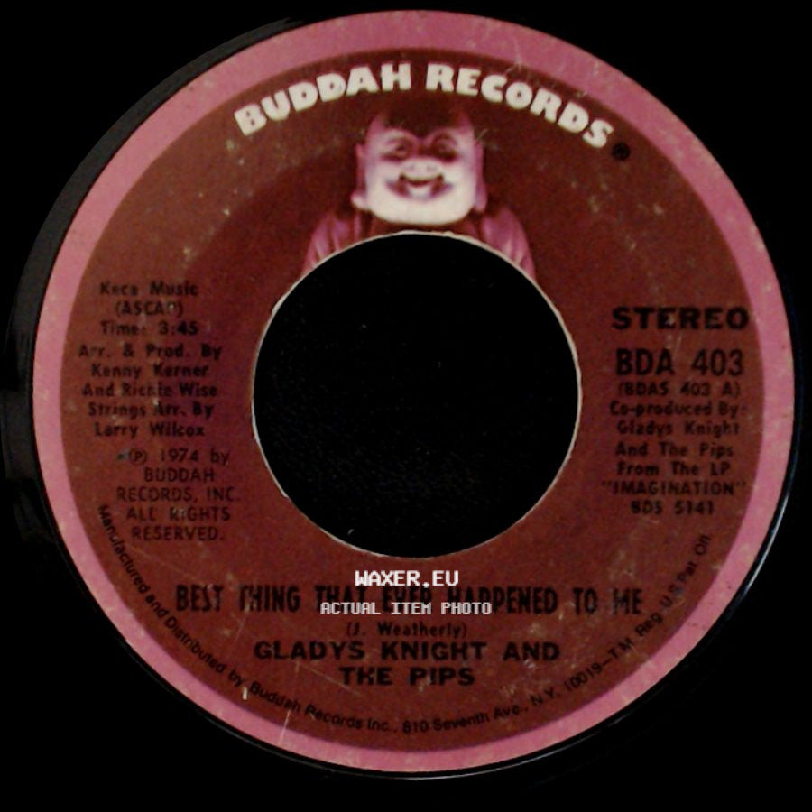 Gladys Knight And The Pips - Once In A Lifetime Thing / Best Thing That Ever Happened To Me side B