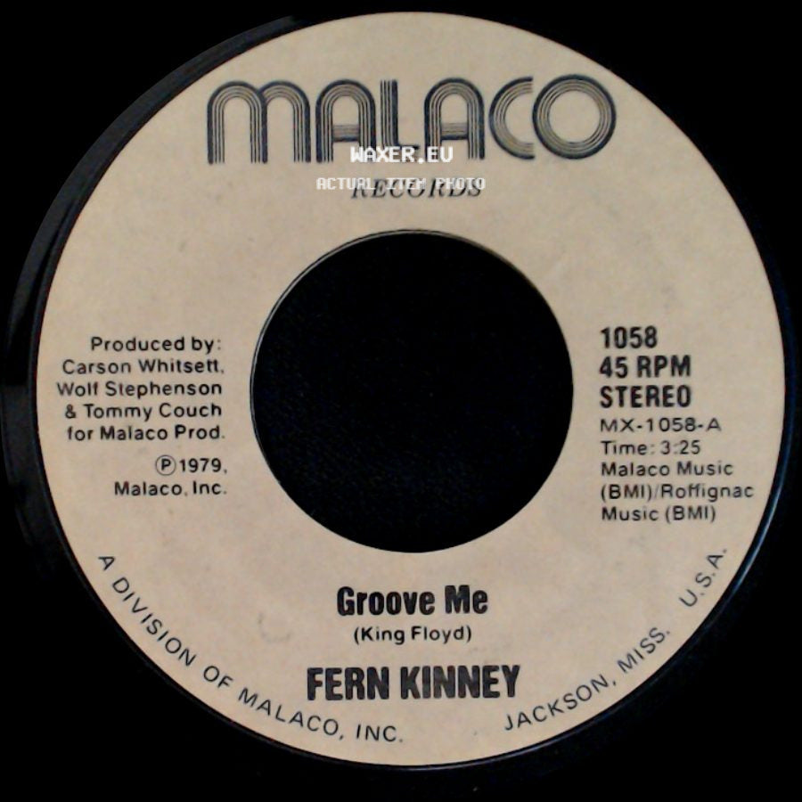 Fern Kinney - Let's Keep It Right There / Groove Me side B
