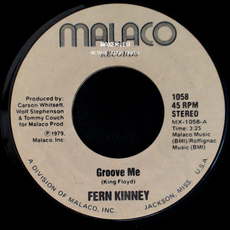 Fern Kinney - Let's Keep It Right There / Groove Me side B