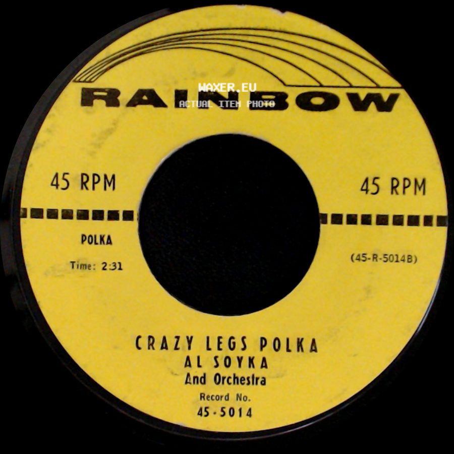 Al Soyka And Orchestra - Sailor Boy Polka / Crazy Legs Polka side B