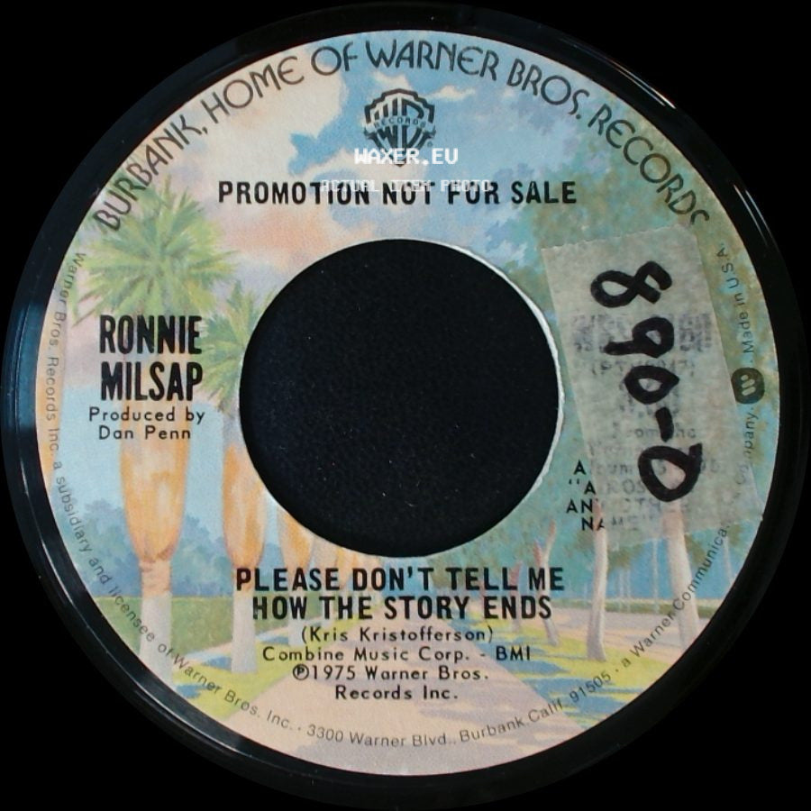 Ronnie Milsap - A Rose By Any Other Name / Please Don't Tell Me How The Story Ends side B