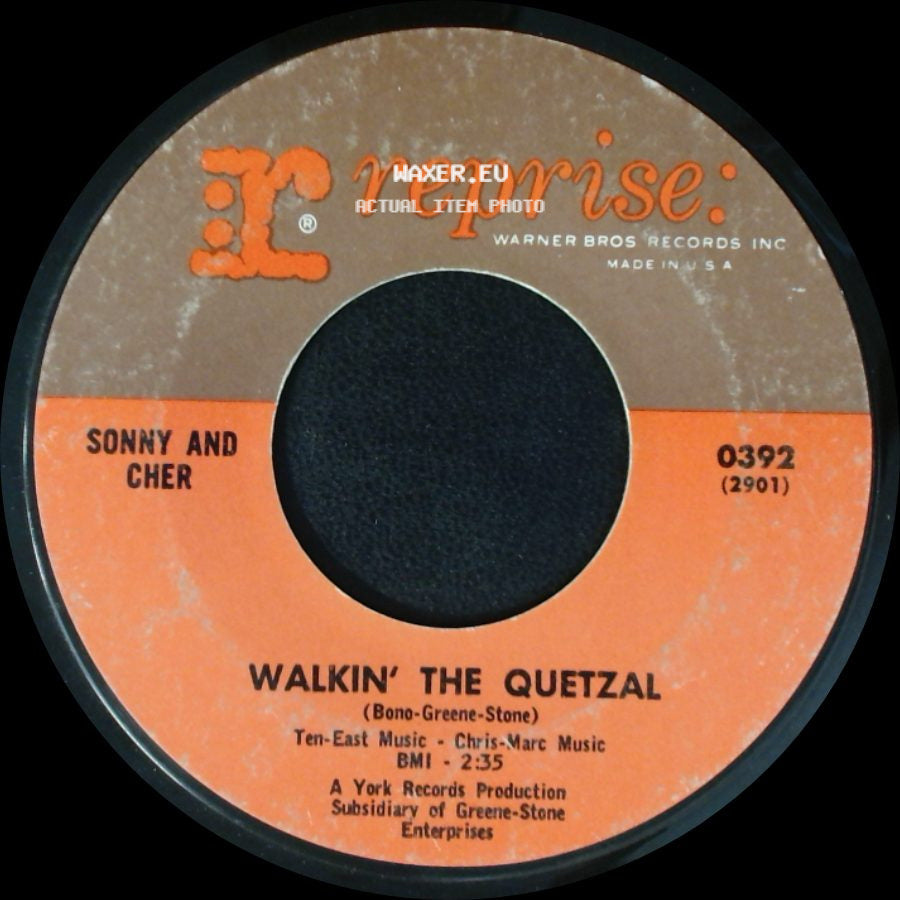 Sonny And Cher - Baby Don't Go / Walkin' The Quetzal side B
