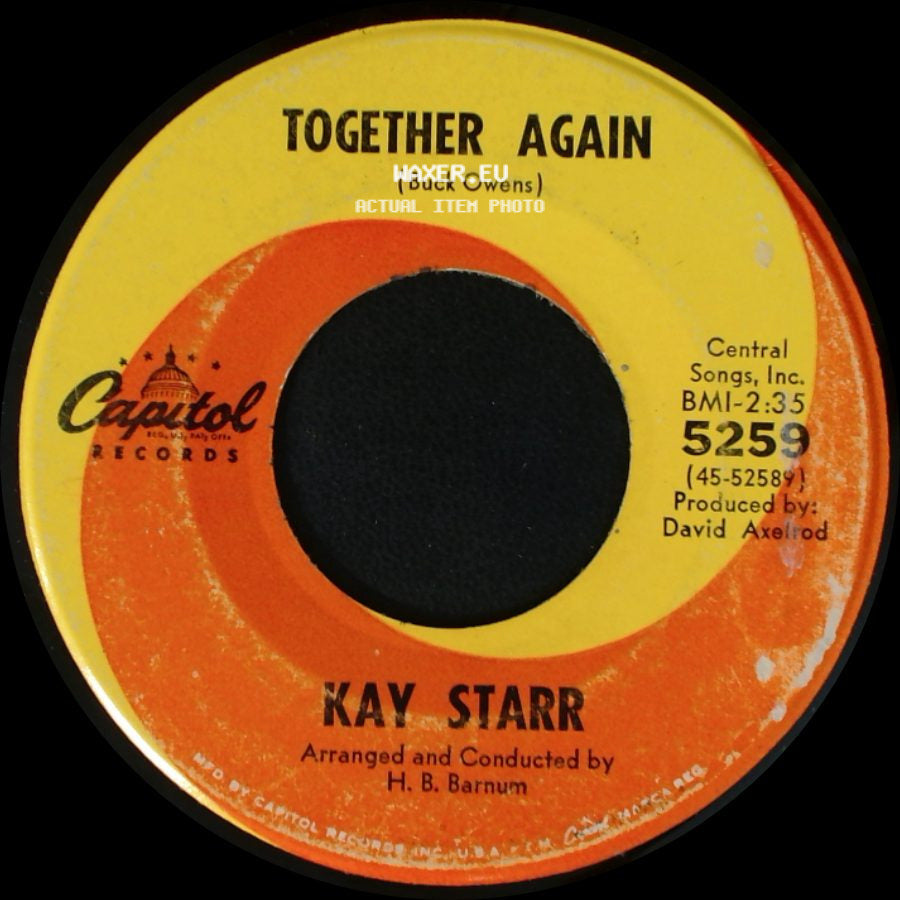 Kay Starr - Friends / Together Again side B