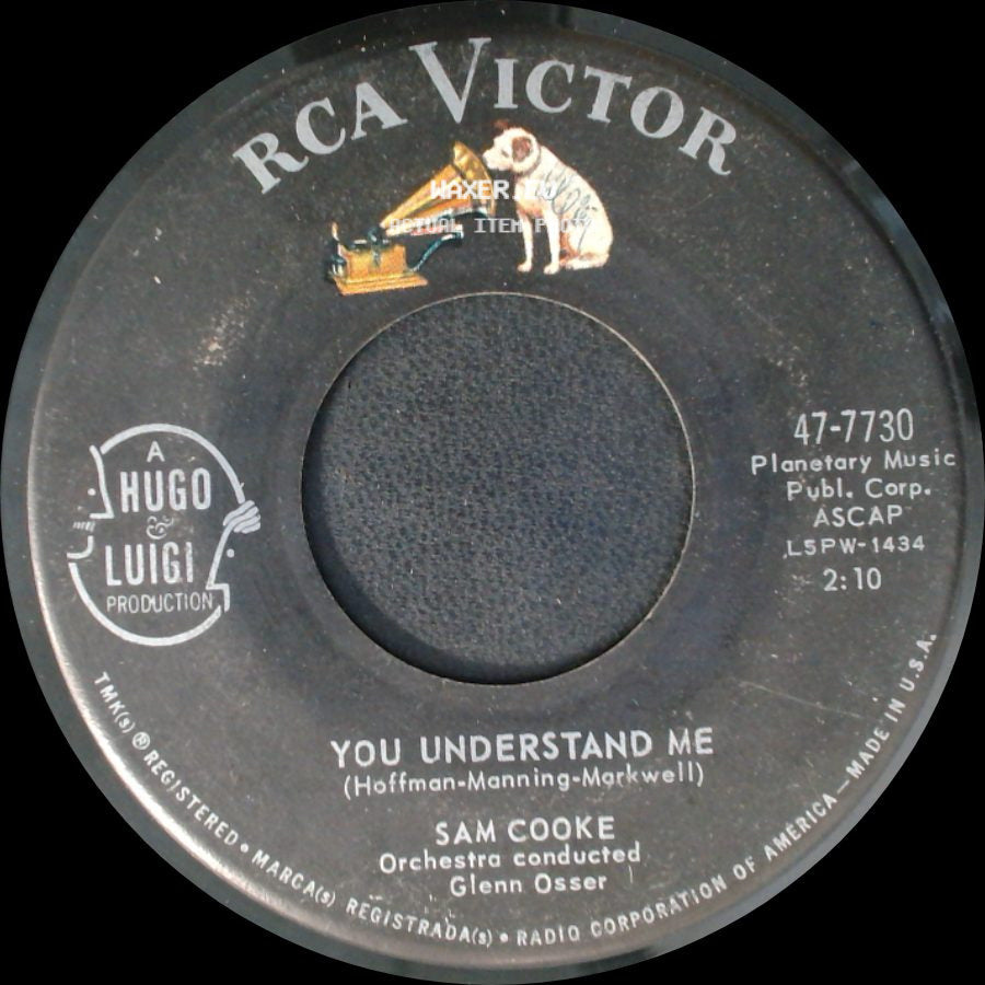 Sam Cooke - I Belong To Your Heart / You Understand Me side B