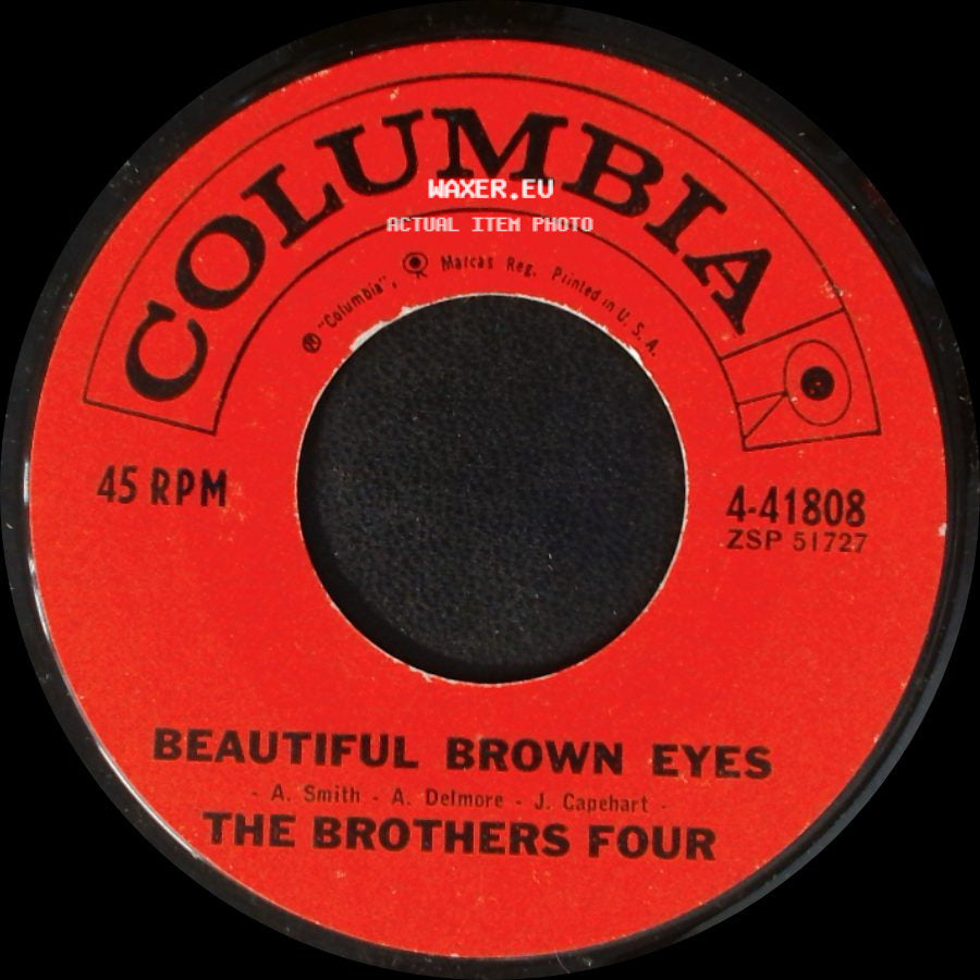 The Brothers Four - Beautiful Brown Eyes / The Green Leaves Of Summer side A